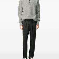 Ami Paris Wool Trousers - Grey