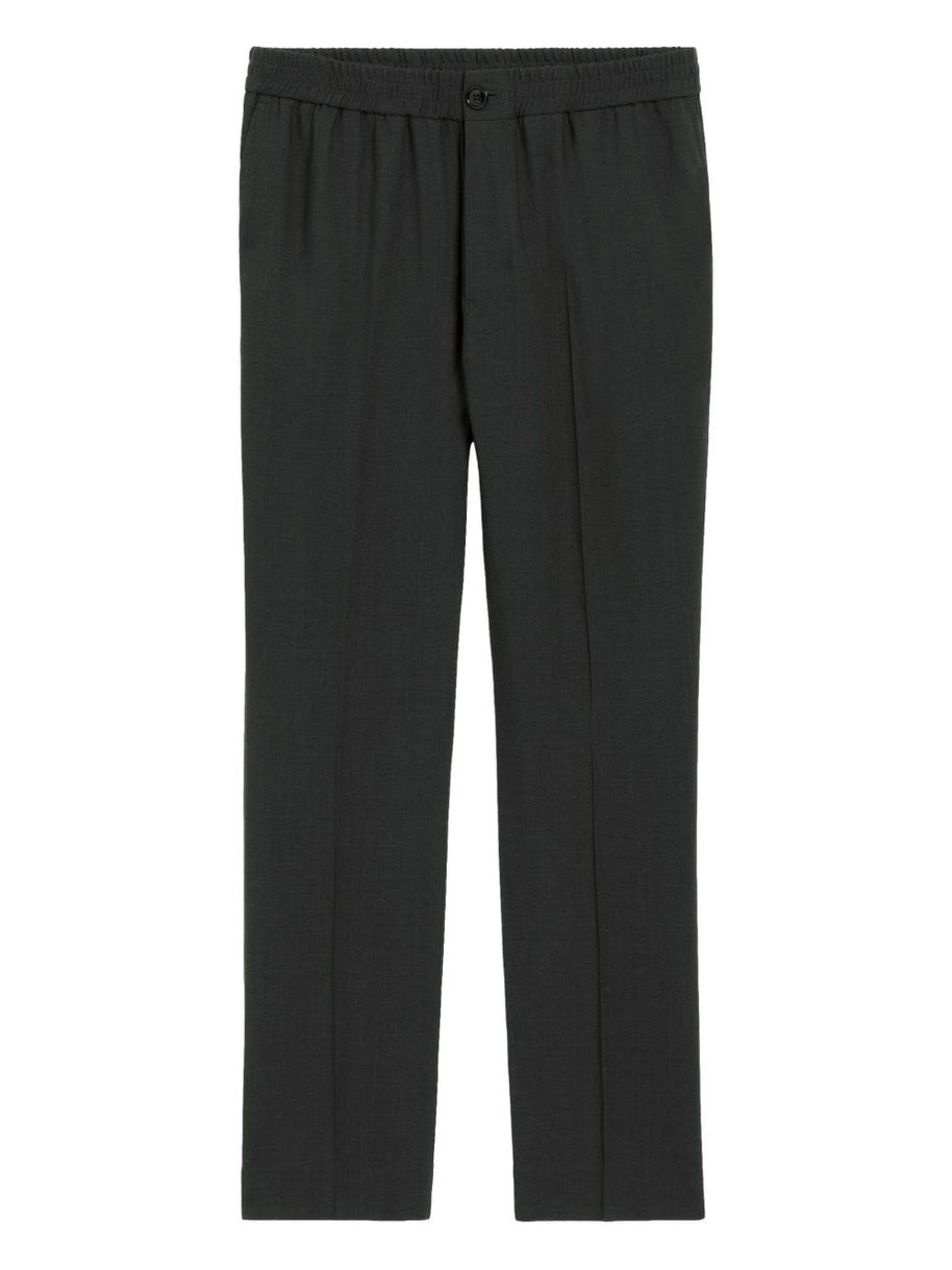 Ami Paris Wool Trousers - Grey