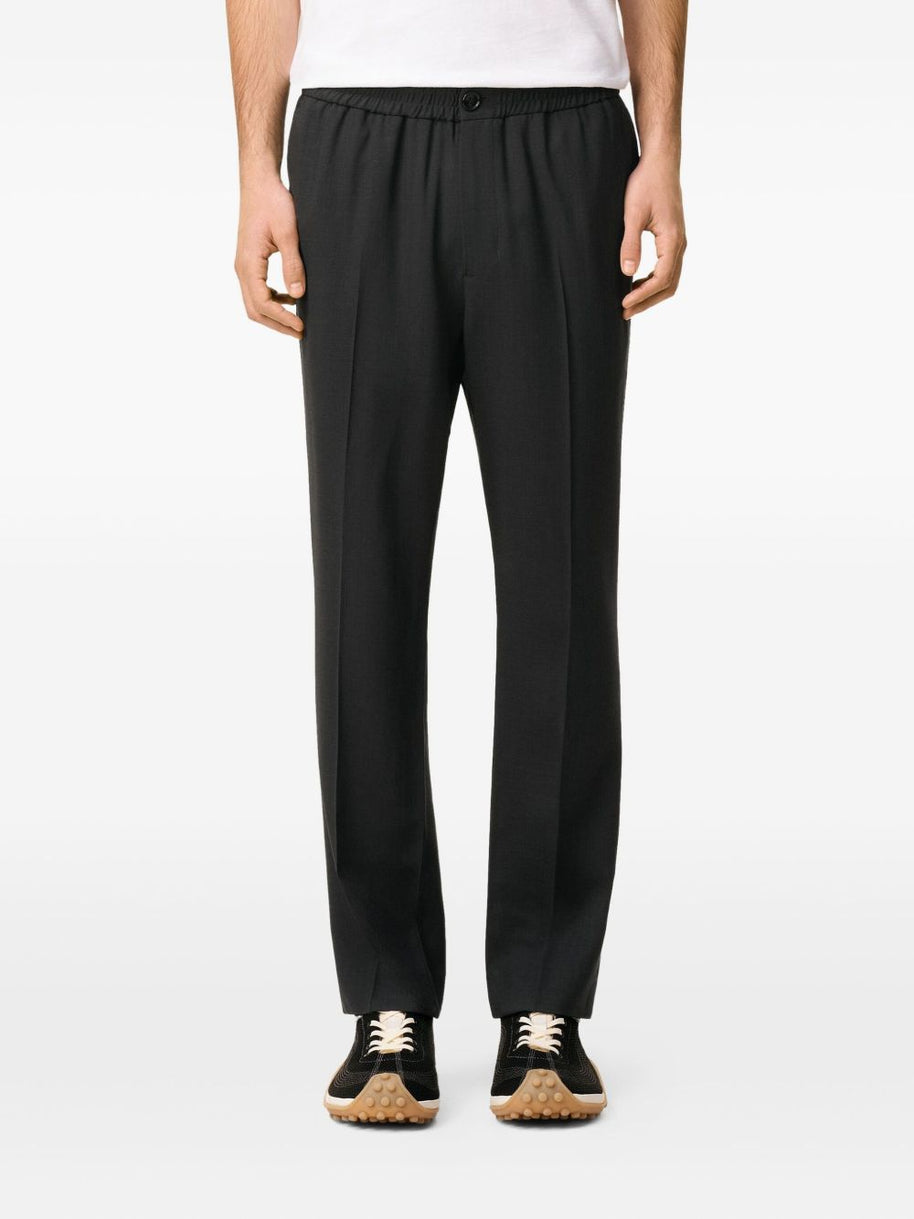 Ami Paris Wool Trousers - Grey