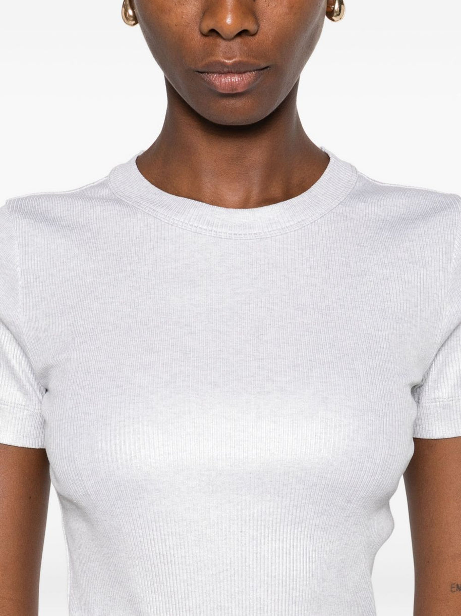 Brunello Cucinelli Cotton T-shirt - Silver