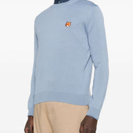 Maison Kitsuné MAISON KITSUNE' Sweaters Clear Blue