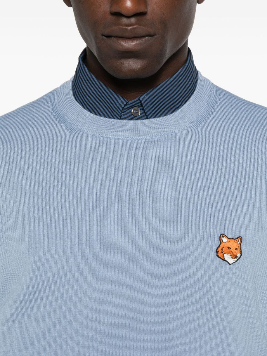 Maison Kitsuné MAISON KITSUNE' Sweaters Clear Blue