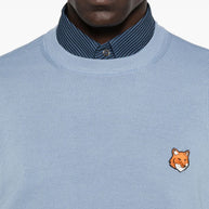 Maison Kitsuné MAISON KITSUNE' Sweaters Clear Blue