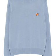 Maison Kitsuné MAISON KITSUNE' Sweaters Clear Blue