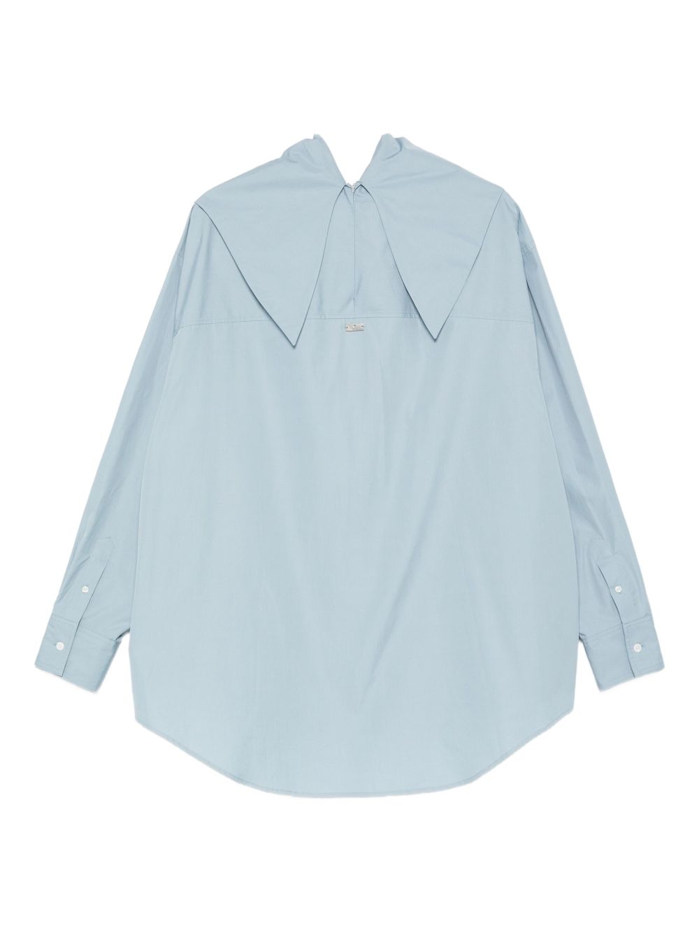 Ami Paris Bandana Cotton Shirt - Clear Blue