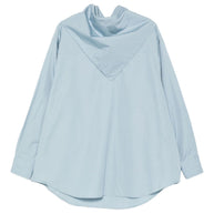Ami Paris Bandana Cotton Shirt - Clear Blue