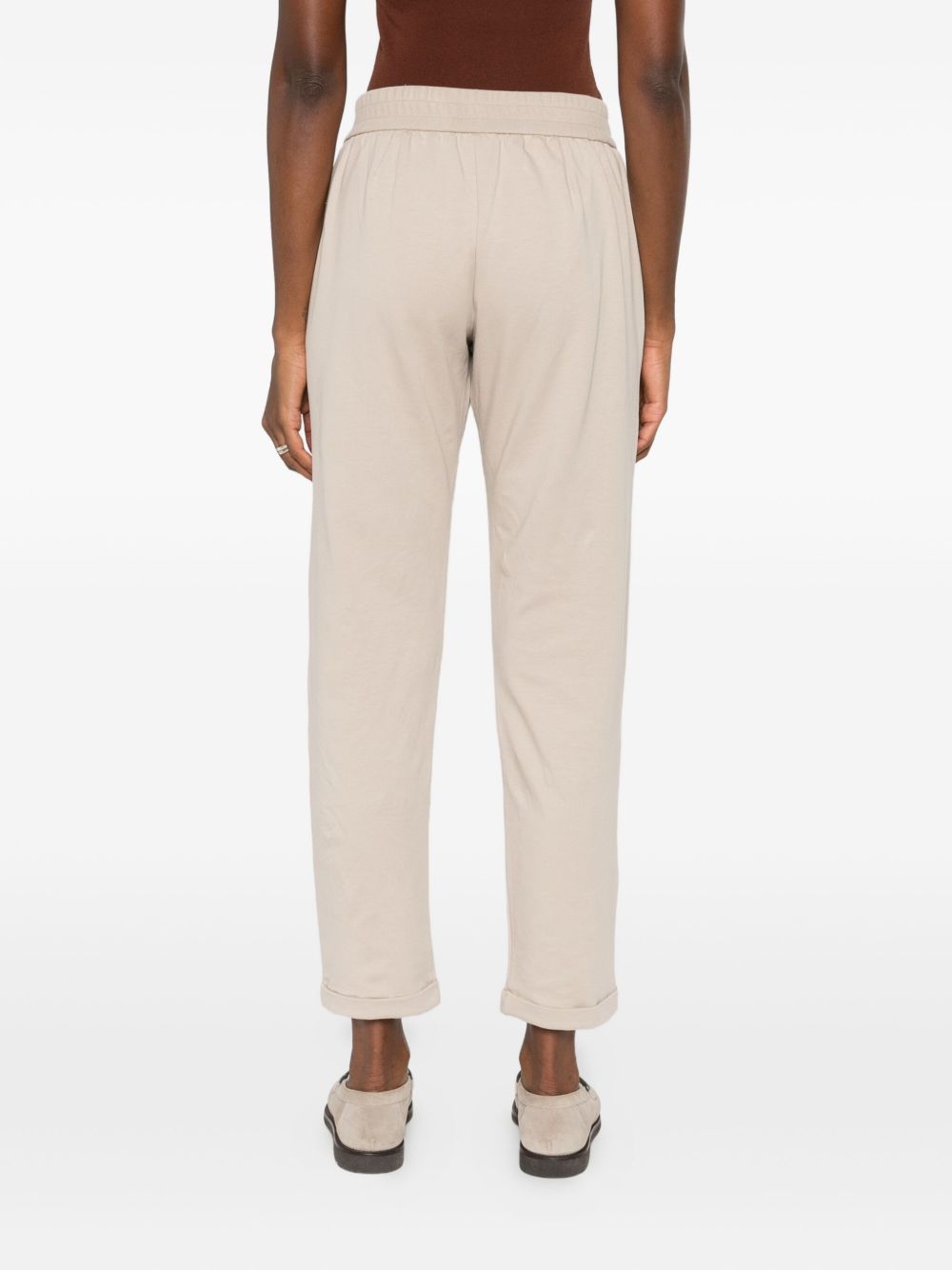 Brunello Cucinelli Cotton Sweatpants - Beige