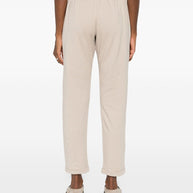Brunello Cucinelli Cotton Sweatpants - Beige