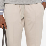 Brunello Cucinelli Cotton Sweatpants - Beige