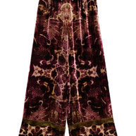 Pierre Louis Mascia Velvet Trousers - Bordeaux
