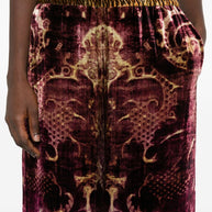 Pierre Louis Mascia Velvet Trousers - Bordeaux
