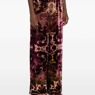 Pierre Louis Mascia Velvet Trousers - Bordeaux