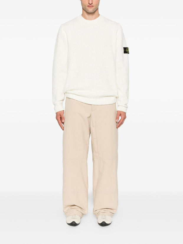 Stone Island Wool Blend Sweater - Ivory