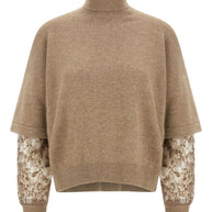 Brunello Cucinelli Cashmere Turtle-neck Jumper - Brown