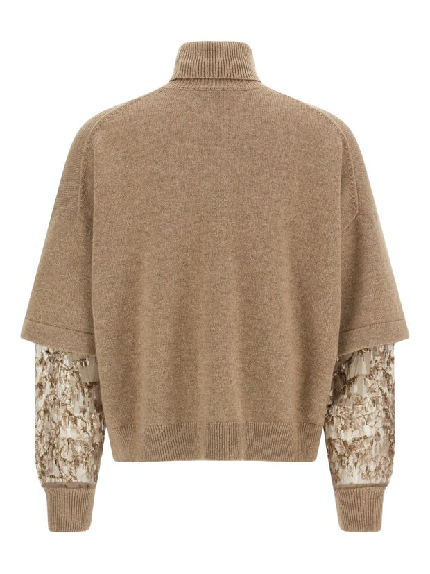 Brunello Cucinelli Cashmere Turtle-neck Jumper - Brown