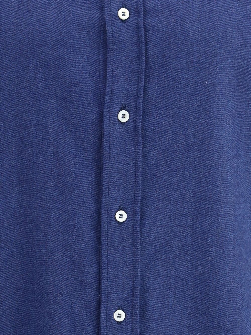 Brunello Cucinelli Cotton Blend Shirt - Blue