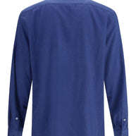 Brunello Cucinelli Cotton Blend Shirt - Blue