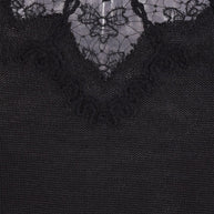 Ermanno Scervino Wool Blend Sleeveless Sweater - Black