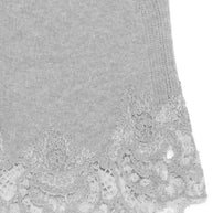 Ermanno Scervino Lace Cashmere Top - Grey