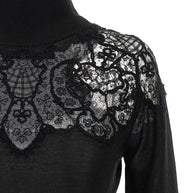 Ermanno Scervino Cashmere Turtle-neck Sweater - Black
