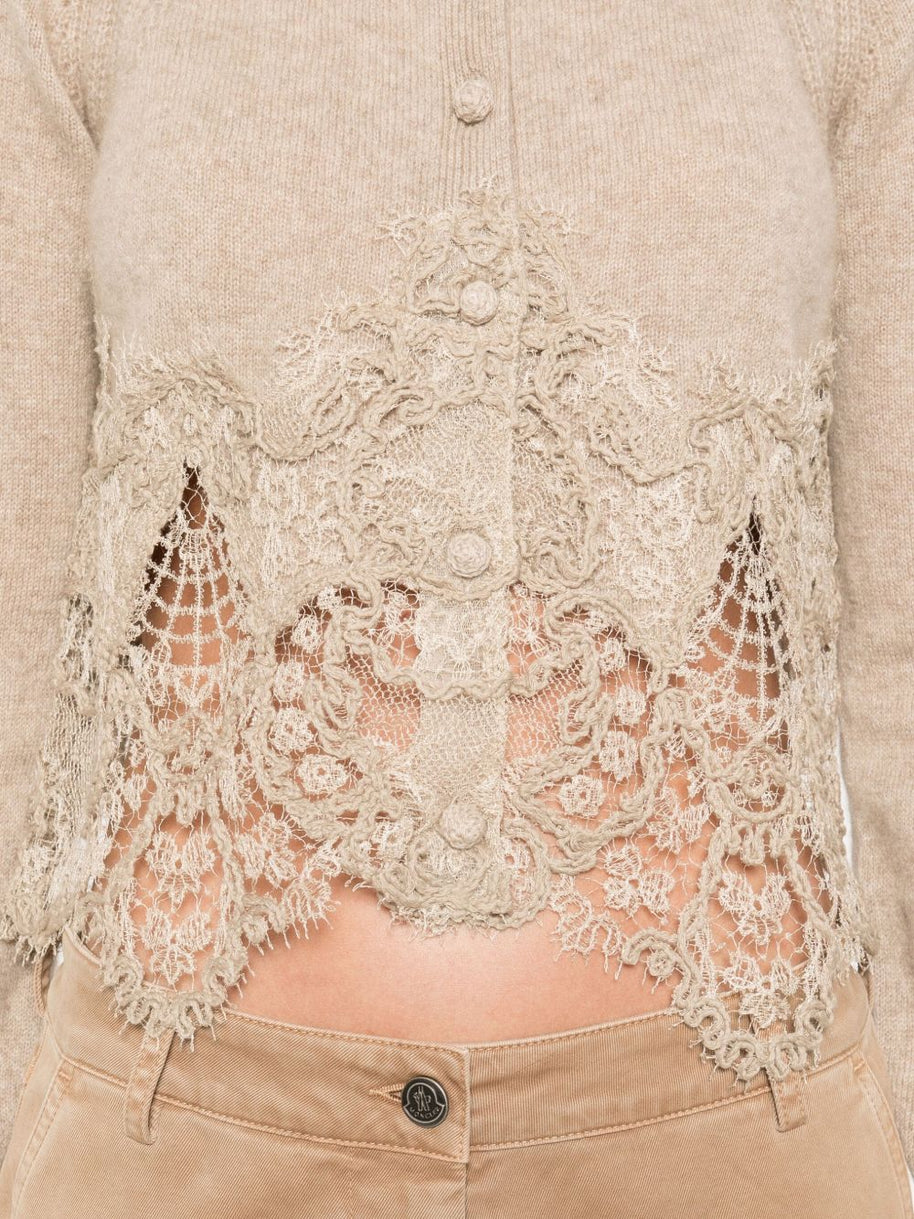 Ermanno Scervino Cashmere Cardigan - Dove Grey
