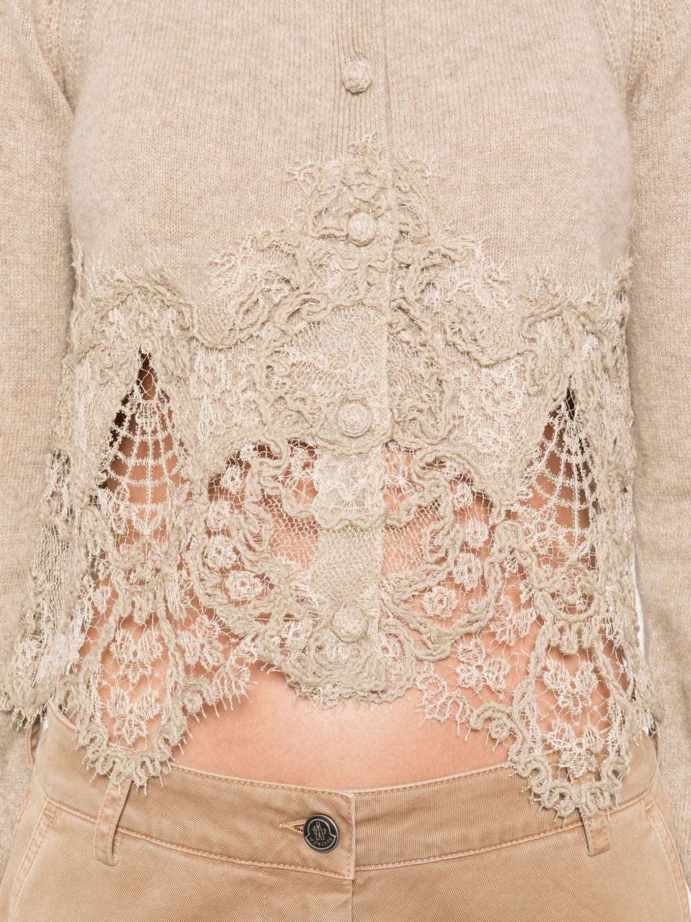 Ermanno Scervino Cashmere Cardigan - Dove Grey