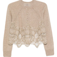 Ermanno Scervino Cashmere Cardigan - Dove Grey