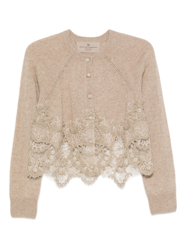 Ermanno Scervino Cashmere Cardigan - Dove Grey