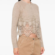 Ermanno Scervino Cashmere Cardigan - Dove Grey