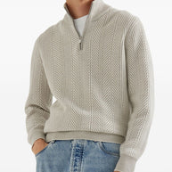 Brunello Cucinelli Cashmere Turtle Neck Jumper - White