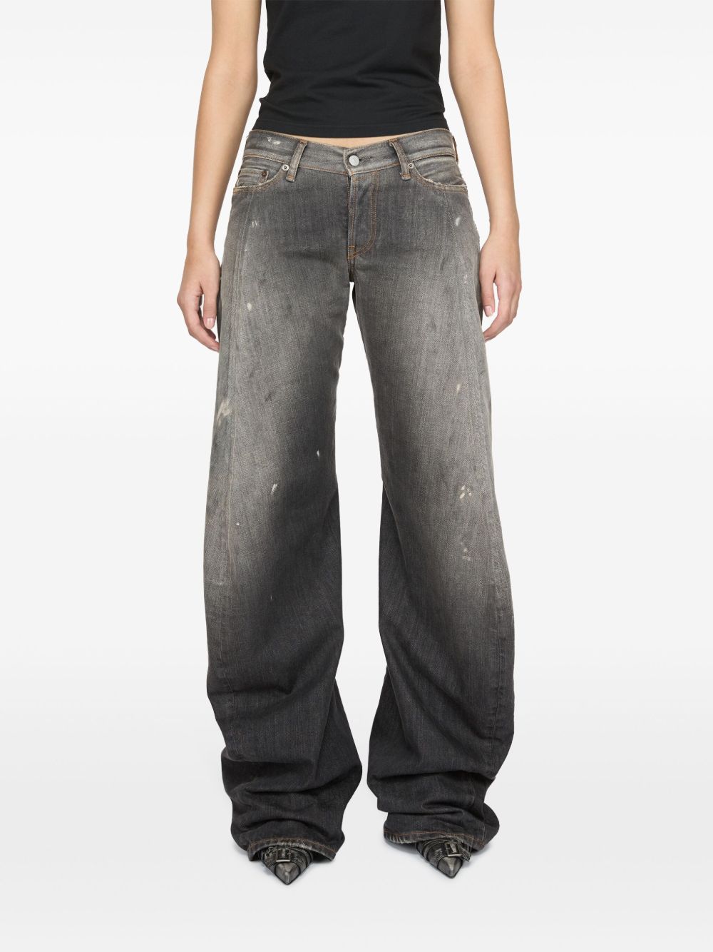 Acne Studios Denim Cotton Jeans - Blue