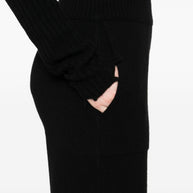 Uma Wang Cashmere Straight Leg Trousers - Black