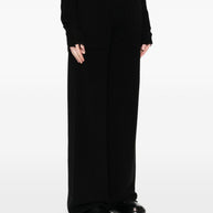 Uma Wang Cashmere Straight Leg Trousers - Black