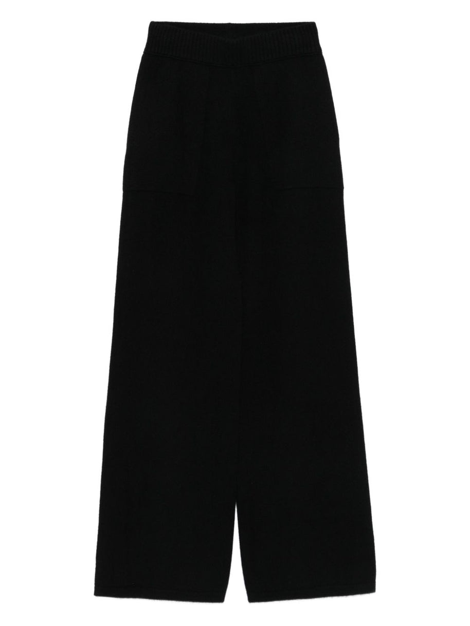 Uma Wang Cashmere Straight Leg Trousers - Black