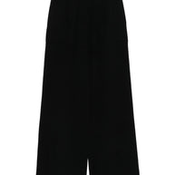 Uma Wang Cashmere Straight Leg Trousers - Black