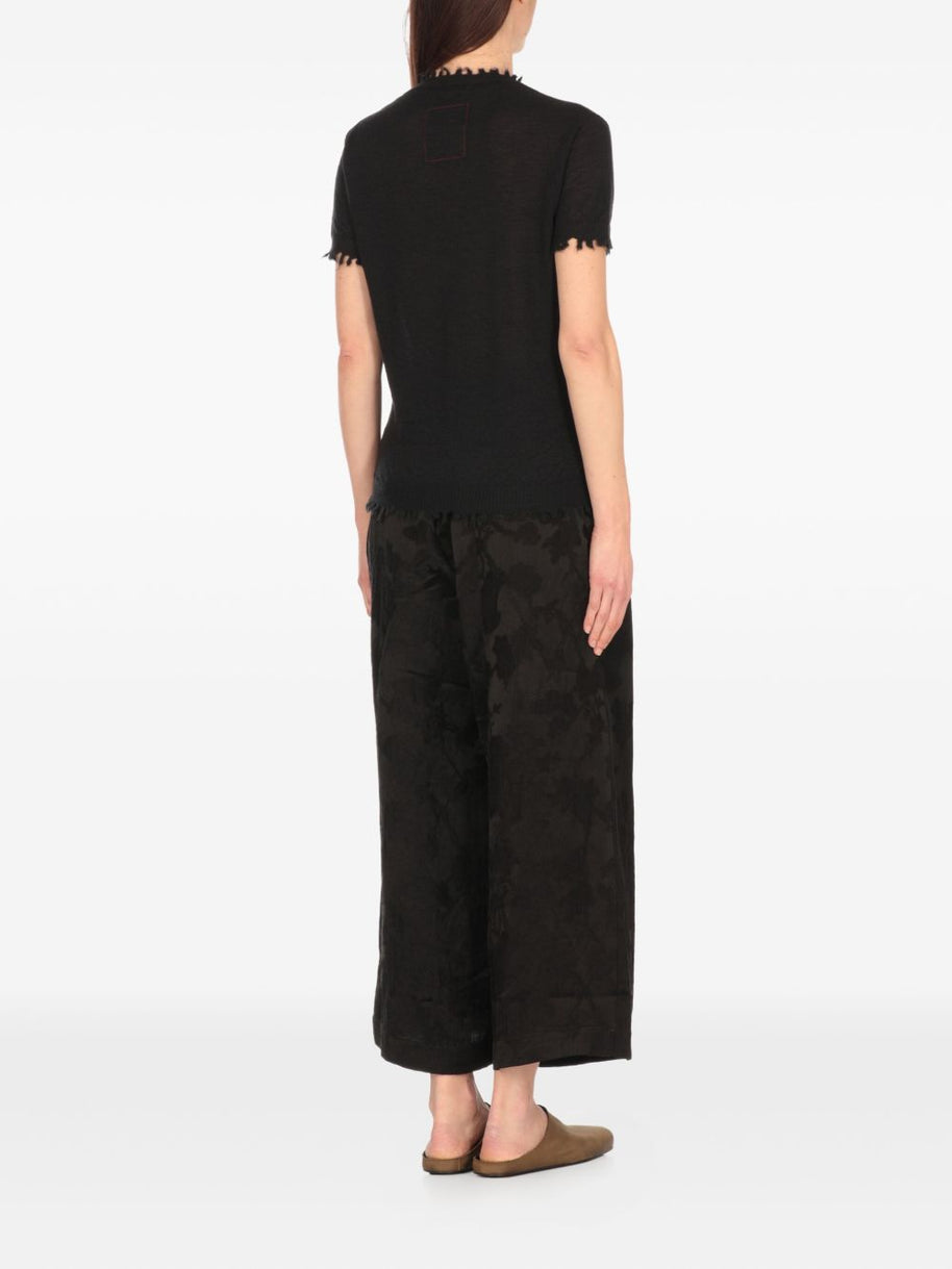 Uma Wang Cashmere Crewneck Jumper - Black