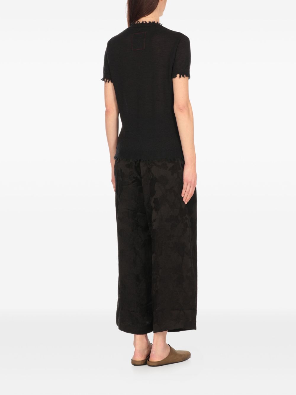 Uma Wang Cashmere Crewneck Jumper - Black