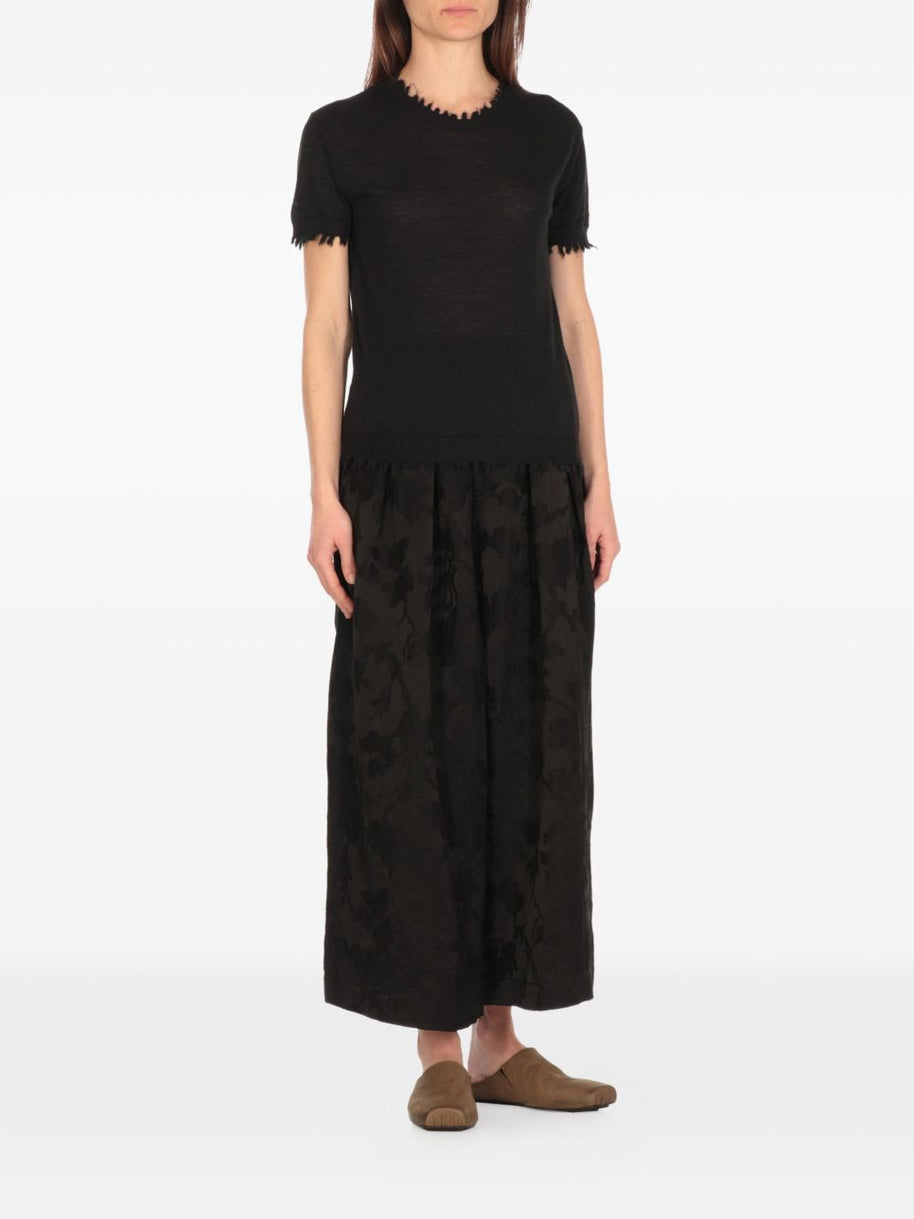 Uma Wang Cashmere Crewneck Jumper - Black