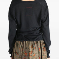 Uma Wang Cashmere Oversized Cardigan - Black