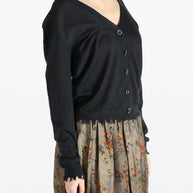 Uma Wang Cashmere Oversized Cardigan - Black