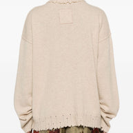 Uma Wang Cashmere Turtle-neck Jumper - Beige