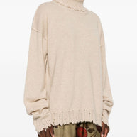 Uma Wang Cashmere Turtle-neck Jumper - Beige