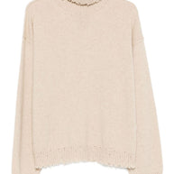 Uma Wang Cashmere Turtle-neck Jumper - Beige