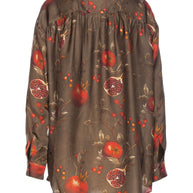 Uma Wang Printed Shirt - Brown