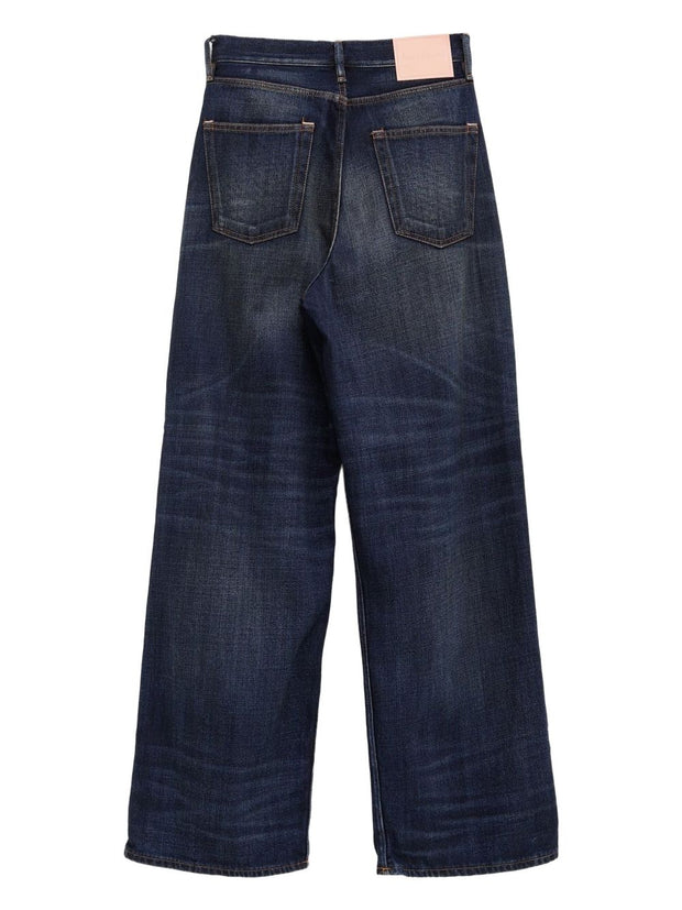 Acne Studios Wide-leg Denim Jeans - Blue