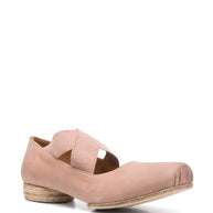 Uma Wang Leather Ballet Flats - Powder