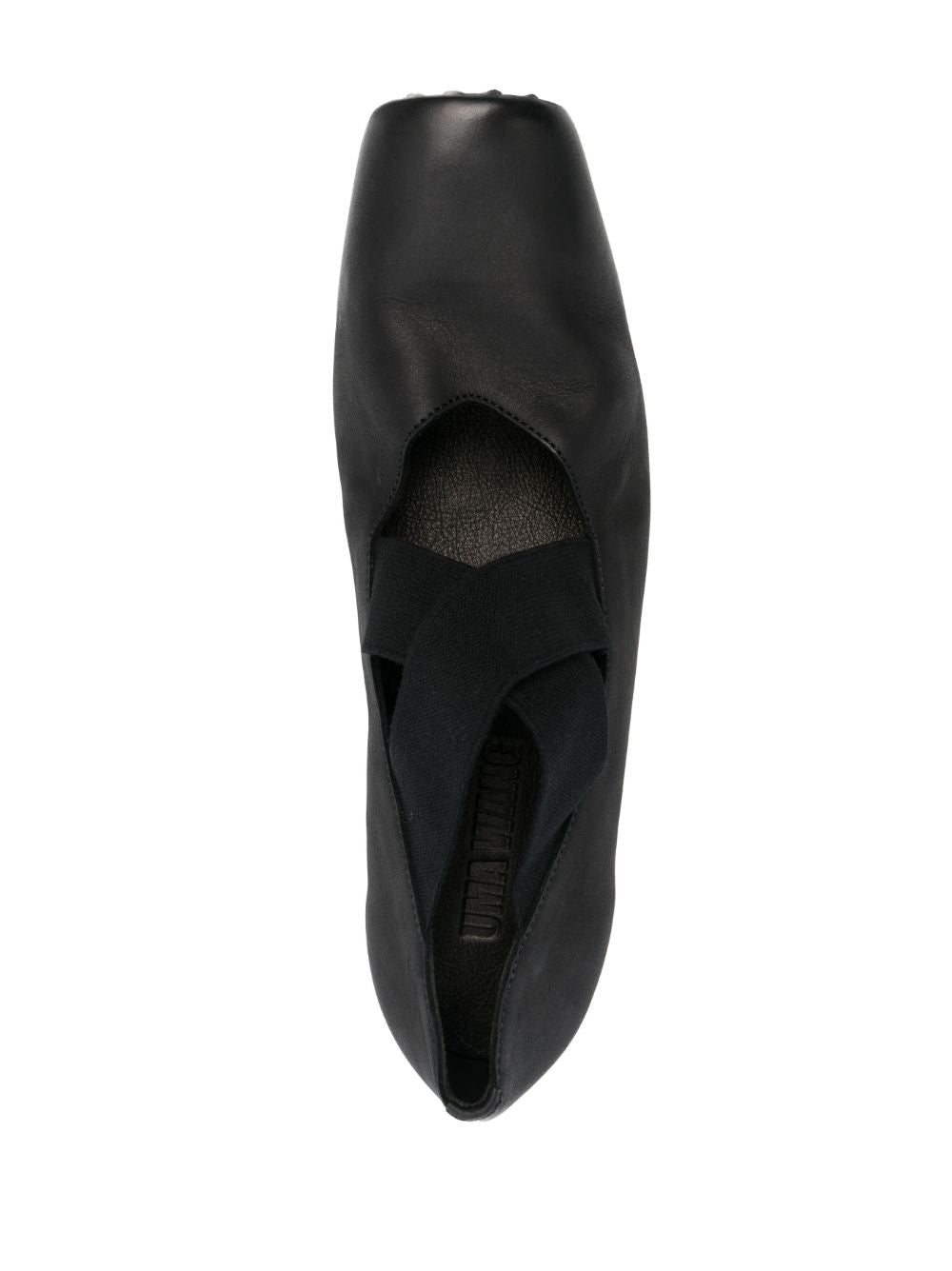 Uma Wang Leather Ballet Flats - Black