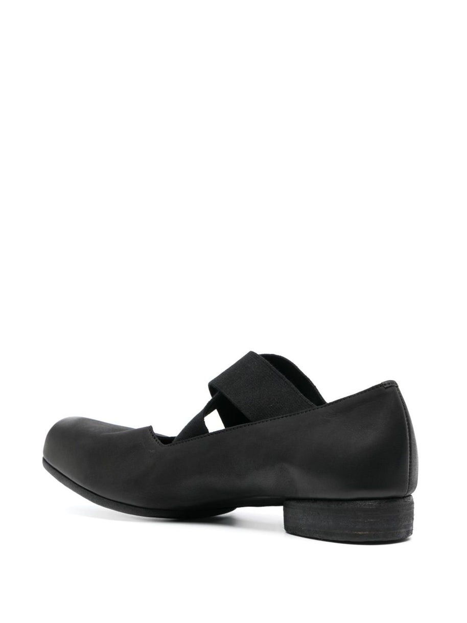Uma Wang Leather Ballet Flats - Black