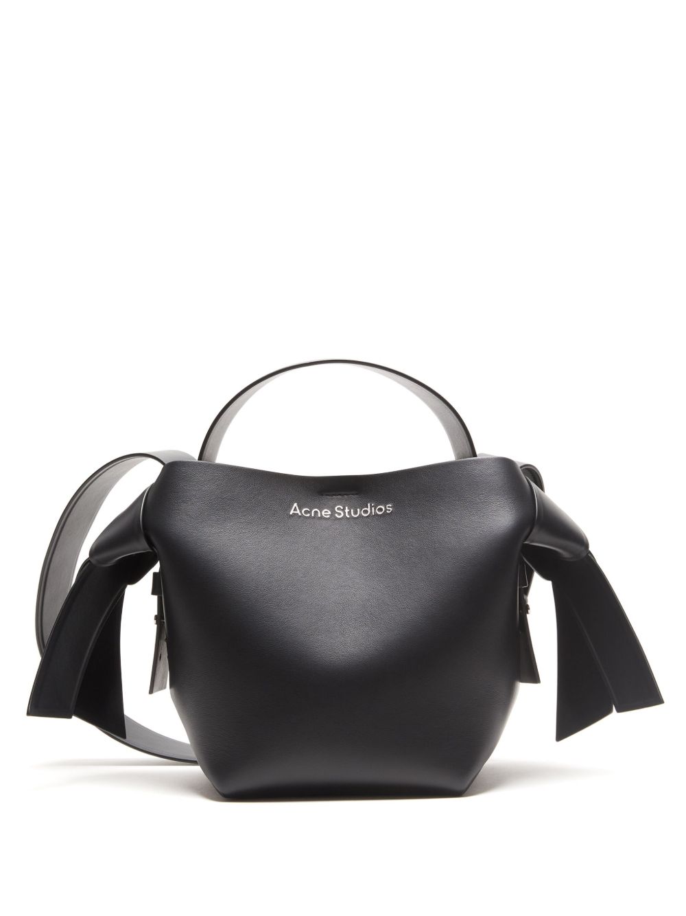 Acne Studios Musubi Mini Leather Handbag - Black