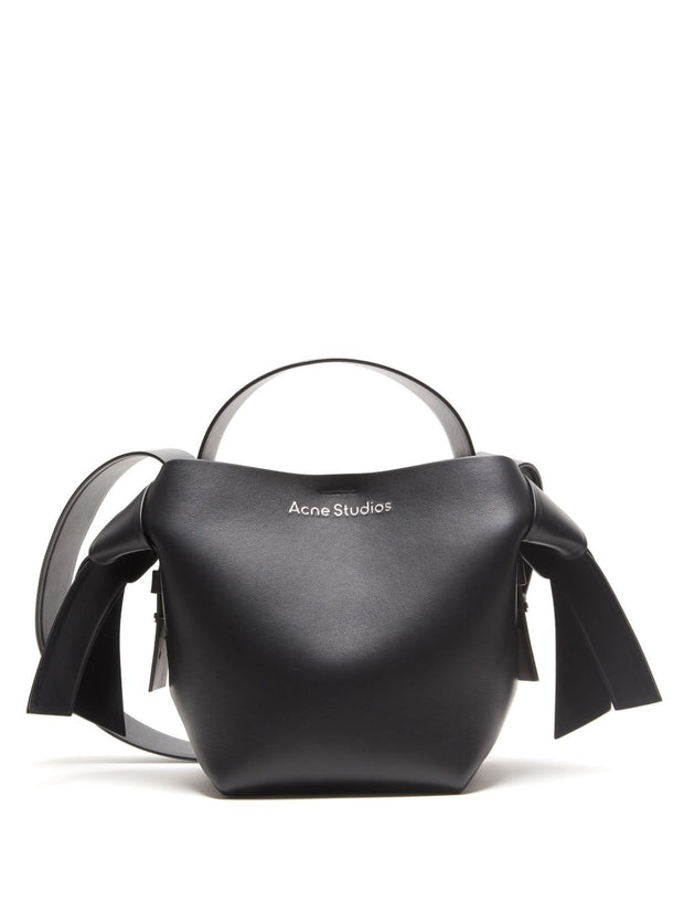 Acne Studios Musubi Mini Leather Handbag - Black